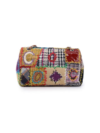 Patchwork Jumbo Classic Flap Shoulder Bag
