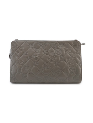 Embossed Lucky Symbols Pochette Shoulder Bag