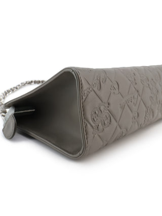 Embossed Lucky Symbols Pochette Shoulder Bag