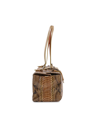 Python Box Handbag