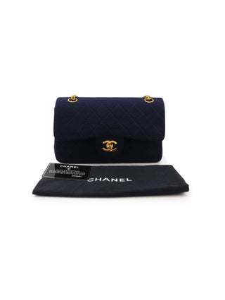 Classic Jersey Double Flap Shoulder Bag