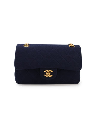 Classic Jersey Double Flap Shoulder Bag