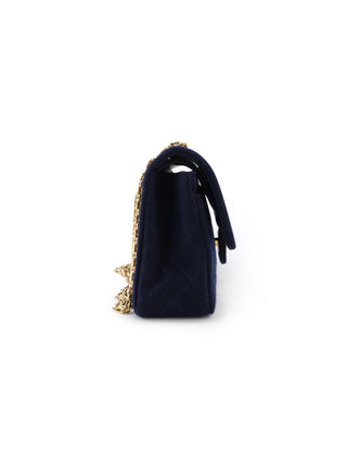 Classic Jersey Double Flap Shoulder Bag
