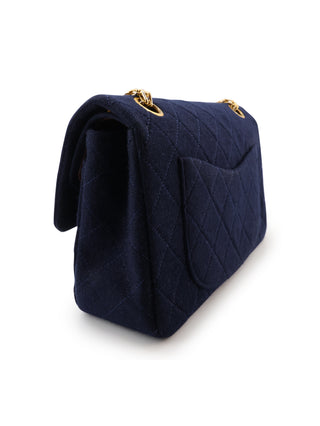 Classic Jersey Double Flap Shoulder Bag