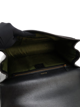Large Torchon GG Ring Flap Bag