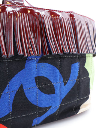Chocolate Bar Graphic Print Handbag