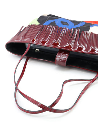 Chocolate Bar Graphic Print Handbag