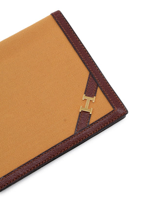 H Logo Flap Wallet