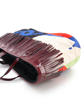 Chocolate Bar Graphic Print Handbag