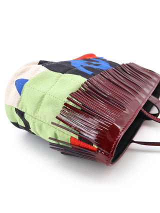 Chocolate Bar Graphic Print Handbag