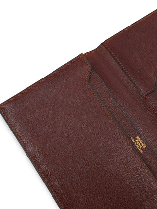H Logo Flap Wallet