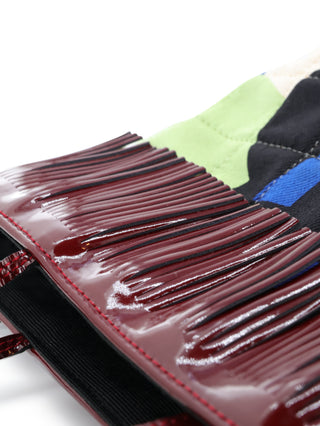 Chocolate Bar Graphic Print Handbag