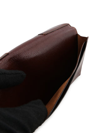 H Logo Flap Wallet