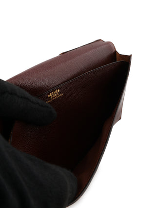H Logo Flap Wallet