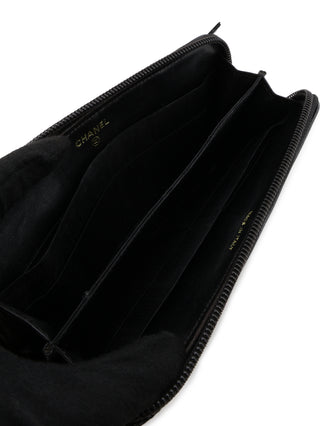 CC Caviar Zip Around Wallet