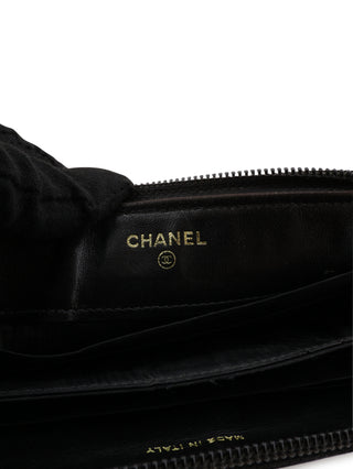 CC Caviar Zip Around Wallet