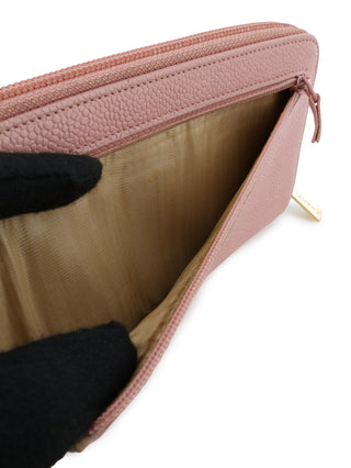 CC Caviar Zip Around Wallet