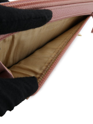 CC Caviar Zip Around Wallet