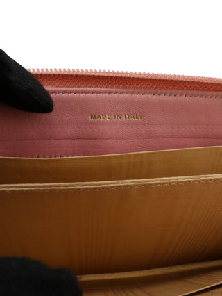 CC Caviar Zip Around Wallet