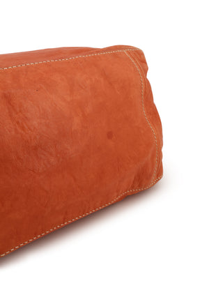 Bamboo Handle Hobo Bag