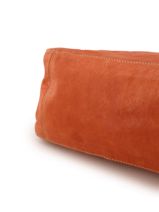Bamboo Handle Hobo Bag