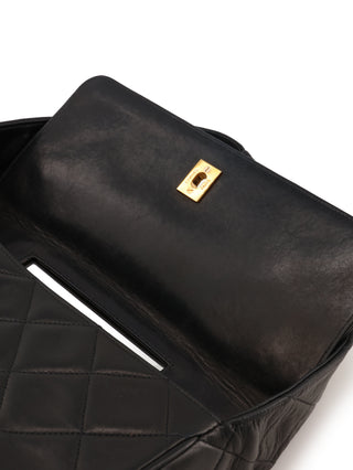 Mirror Flap Shoulder Bag