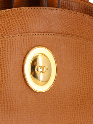 CD Oval Plaque Dome Shoulder Bag