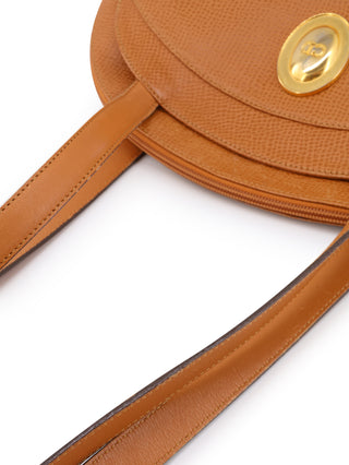 CD Oval Plaque Dome Shoulder Bag