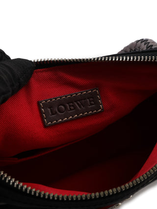 Braided Trim Shoulder Bag