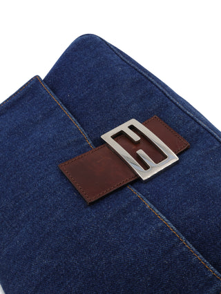 Denim Mamma Bucket Shoulder Bag