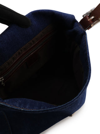 Denim Mamma Bucket Shoulder Bag