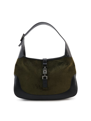 Jackie Velvet Shoulder Bag