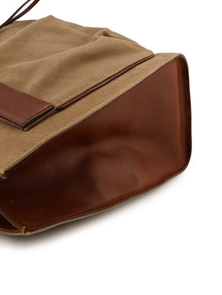 Bamboo Front Pocket Tote Bag