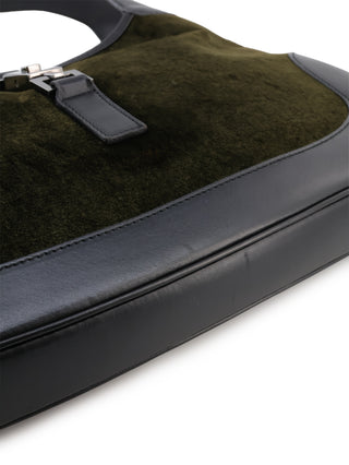 Jackie Velvet Shoulder Bag
