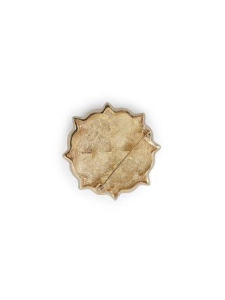 Multicolor Stone Brooch