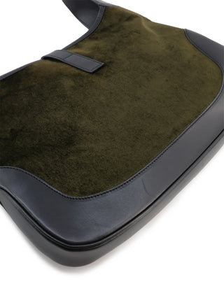 Jackie Velvet Shoulder Bag