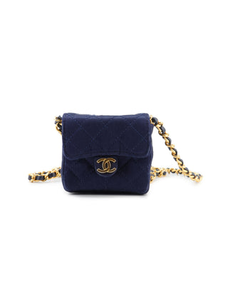 Micro Chain Quilted Shoulder Bag