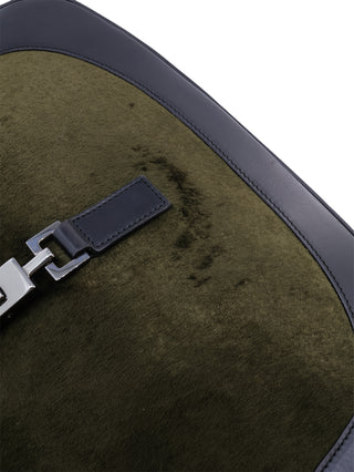 Jackie Velvet Shoulder Bag