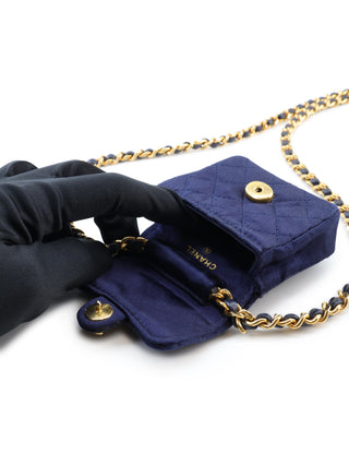 Micro Chain Quilted Shoulder Bag