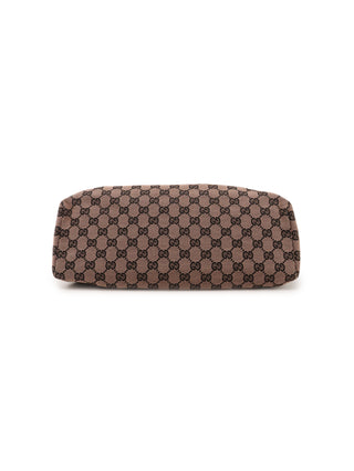 GG Wood Frame Top Handle Bag