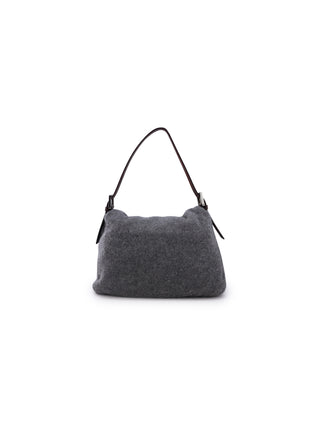Mamma Baguette Knit Shoulder Bag