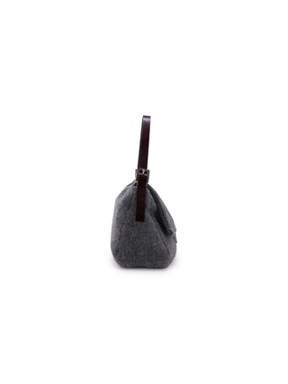 Mamma Baguette Knit Shoulder Bag
