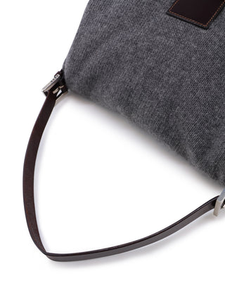 Mamma Baguette Knit Shoulder Bag