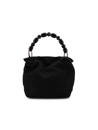 Malice Beaded Top Handle Bag