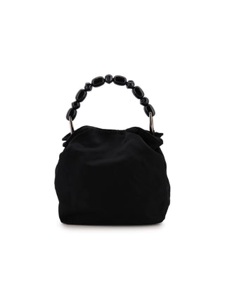 Malice Beaded Top Handle Bag