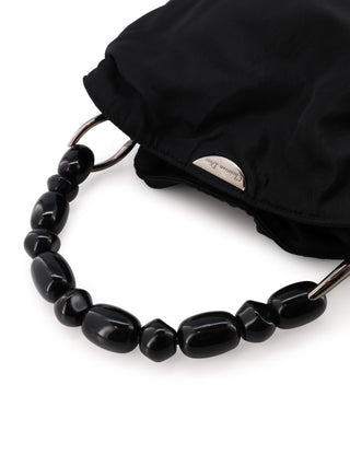 Malice Beaded Top Handle Bag