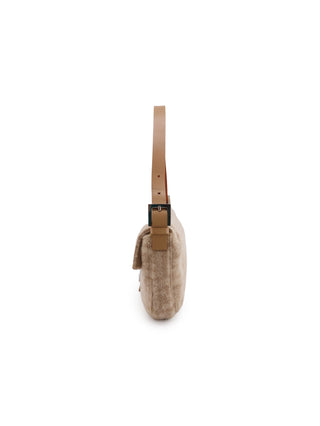 Zucca Baguette Knit Shoulder Bag