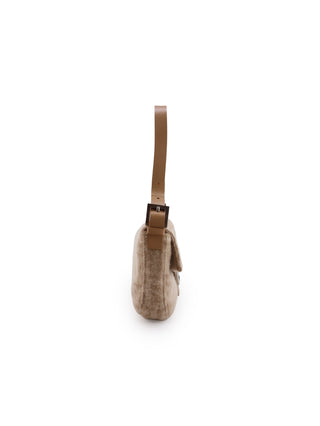 Zucca Baguette Knit Shoulder Bag