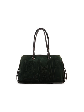 Anagram Suede Tote Bag
