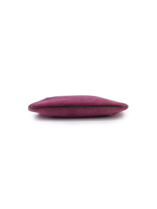 Suede Ribbon Handle Bag